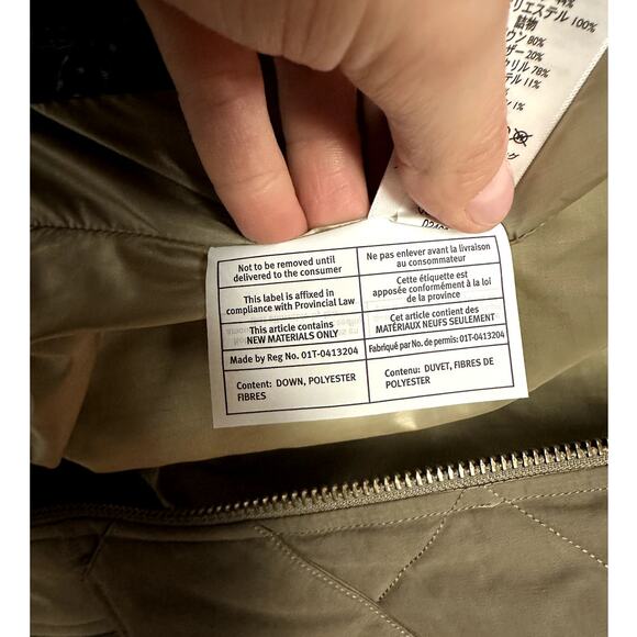 Eddie Bauer Men's 1936 Skyliner Model Down Jacket Size S - Picture 9 of 11